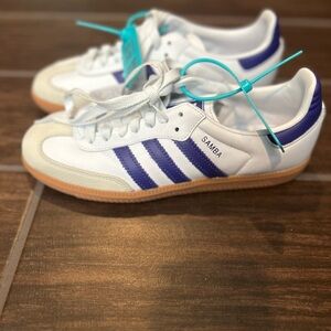 adidas Samba OG White Energy Ink Gum (Women’s) Sneakers size 7.5